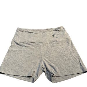Bamboo eco friendly grey bike shorts, size S
